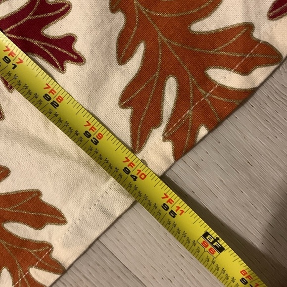 Fall autumn September Leaf Pattern Maple Foliage Nature Multicolor tablecloth - Picture 4 of 9